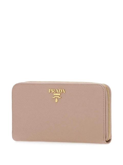 Prada large Saffiano leather wallet - Pink