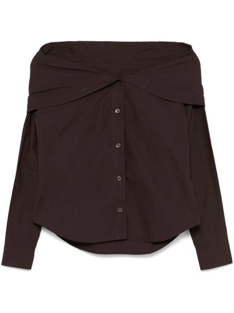 OUR LEGACY Kaonashi shirt - Brown - zdjęcie produktu nr 1