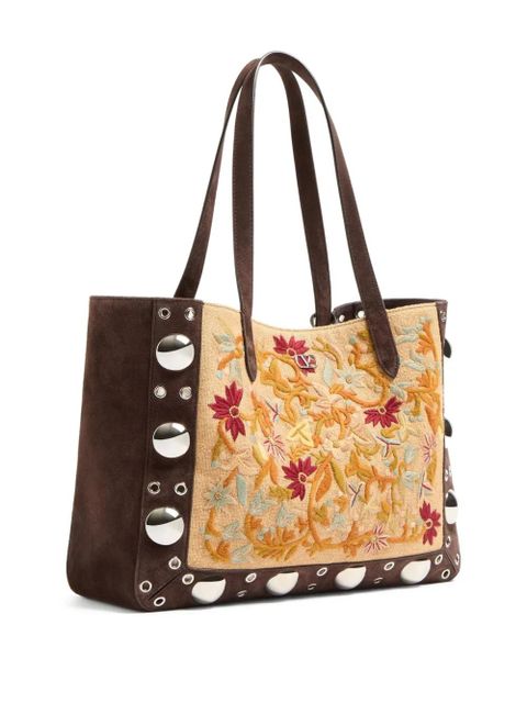 Valentino Garavani medium Nellcôte tote bag - Brown