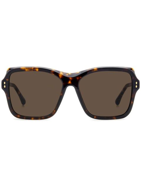 Isabel Marant Eyewear 0193SHVN square-frame sunglasses - Brown - zdjęcie produktu nr 1