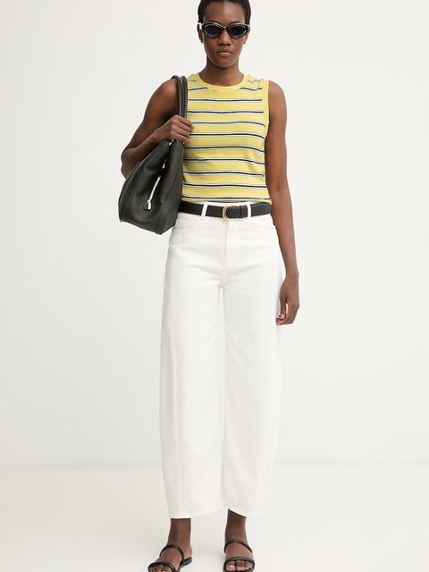 Tommy Hilfiger top damski bawełniany - zdjęcie produktu nr 1
