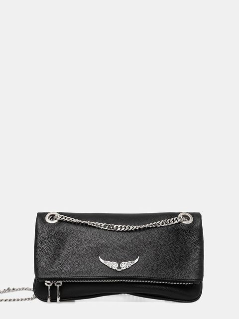 ZADIG&VOLTAIRE torebka skórzana kolor czarny LWBA04124 - zdjęcie produktu nr 1