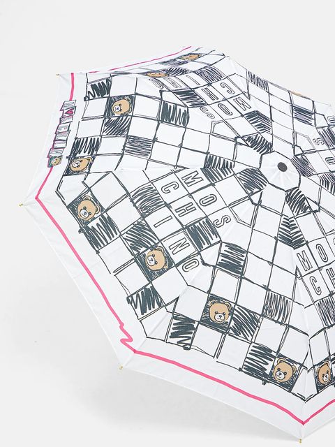 Moschino parasol kolor biały 8620 - zdjęcie produktu nr 2