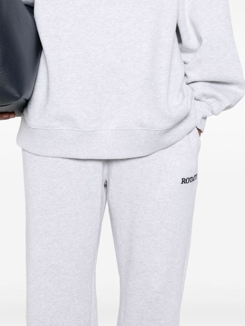 ROTATE BIRGER CHRISTENSEN logo-embroidered track pants - Grey