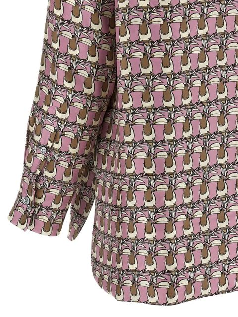 Max Mara geometric-print shirt - Pink