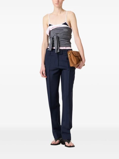 Miu Miu tailored trousers - Blue