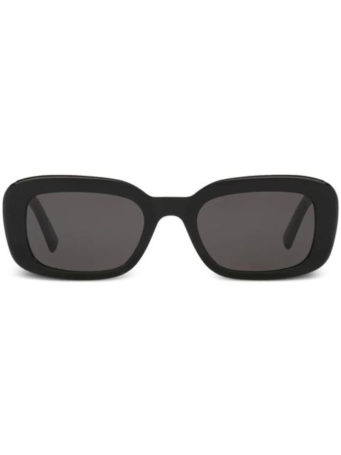 Saint Laurent Eyewear SL M130 rectangle-frame sunglasses - Black - zdjęcie produktu nr 1