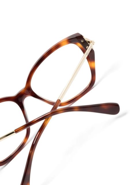 Max Mara Eyewear tortoiseshell cat-eye-frame sunglasses - Brown