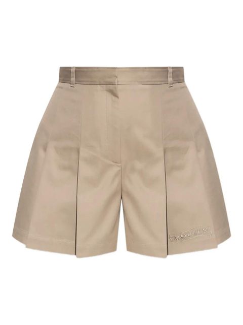 Alexander McQueen pleated shorts - Neutrals - zdjęcie produktu nr 1