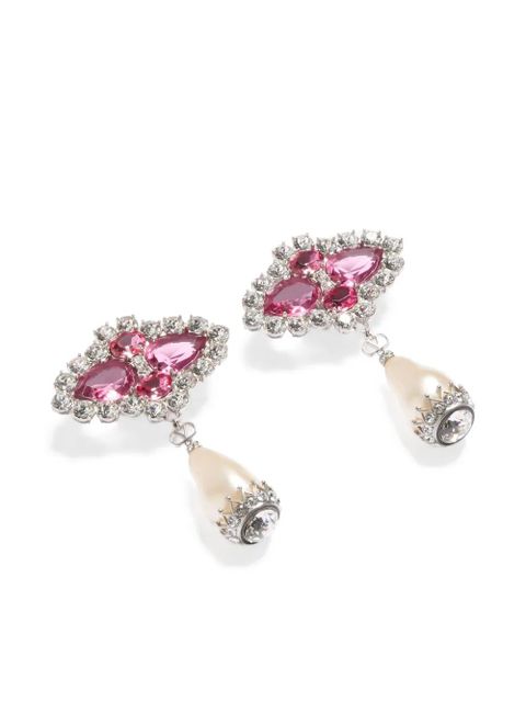 Valentino Garavani Pas Plus teardrop earrings - Silver