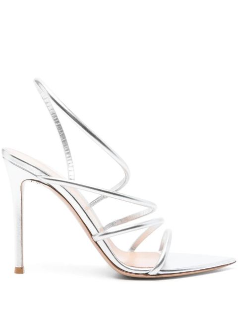 Gianvito Rossi 105mm Ettie sandals - Silver - zdjęcie produktu nr 1