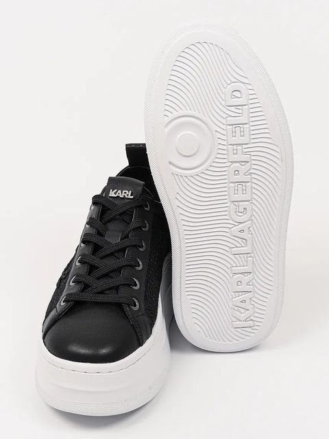 Karl Lagerfeld sneakersy KOBO III damskie kolor czarny KL65011F