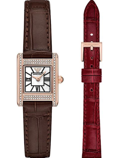 Emporio Armani zegarek damski kolor złoty AR80083SET - zdjęcie produktu nr 1