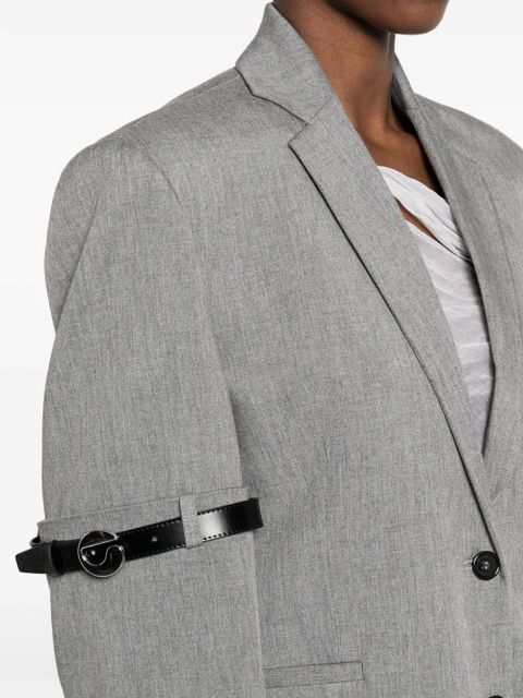 Coperni button-down blazer - Grey