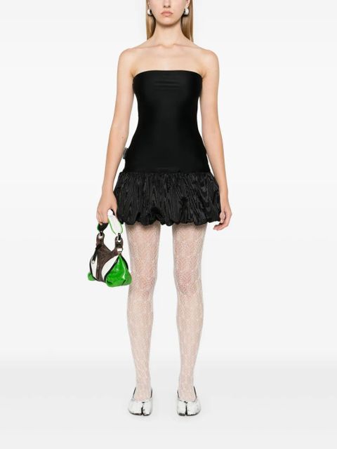 Marine Serre Moire mini dress - Black - zdjęcie produktu nr 2