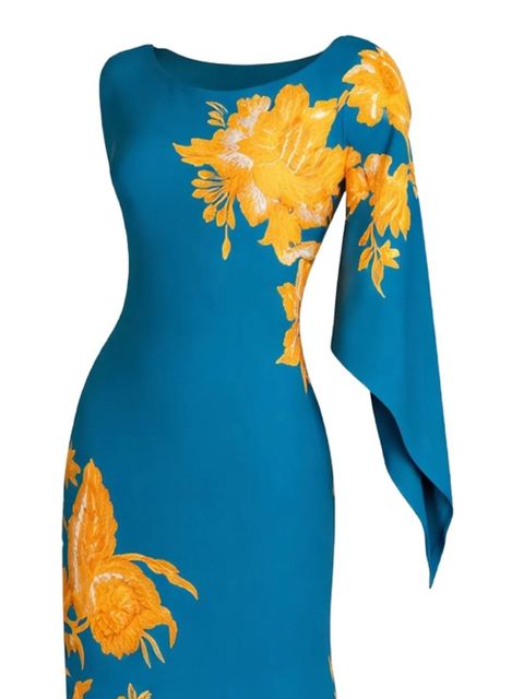ETRO floral-print maxi dress - Blue - zdjęcie produktu nr 2