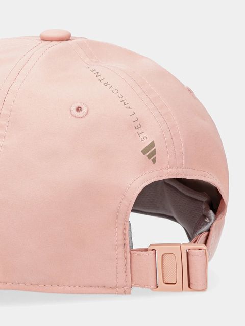 adidas by Stella McCartney czapka z daszkiem kolor pomarańczowy JZ5520