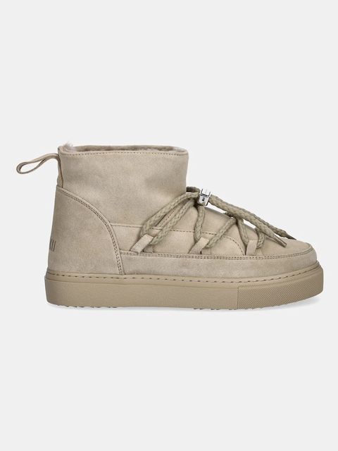 Inuikii śniegowce zamszowe Classic Low kolor zielony 1001.001.0092.356 - zdjęcie produktu nr 2