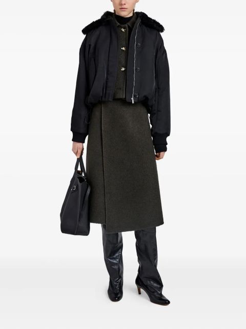 Proenza Schouler Vadra padded bomber jacket - Black - zdjęcie produktu nr 2