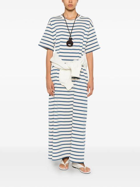Jil Sander striped maxi dress - Neutrals - zdjęcie produktu nr 2