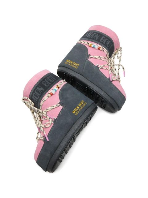 Moon Boot x Guest in Residence round-toe boots - Pink