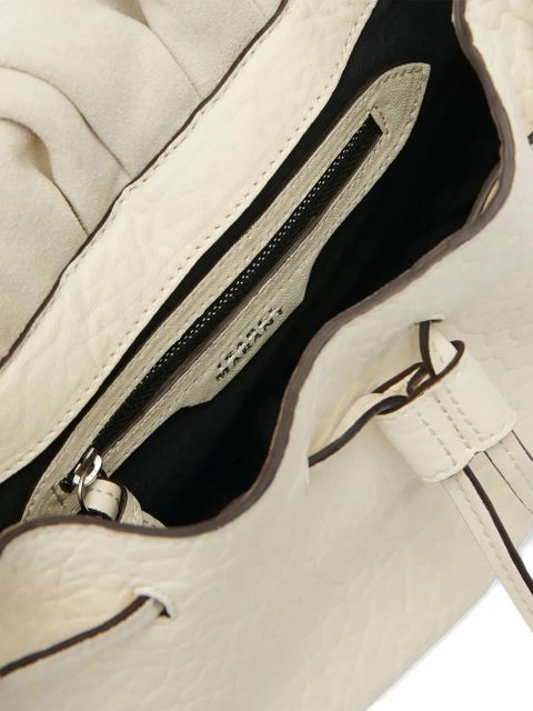 ISABEL MARANT Bolton leather shoulder bag - White