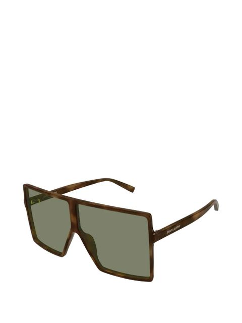 Saint Laurent Eyewear SL 909 Betty square-frame sunglasses - Brown - zdjęcie produktu nr 2