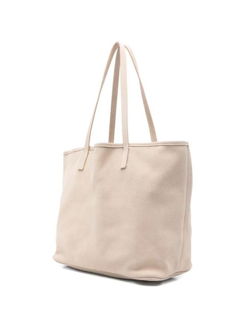 MC2 Saint Barth City suede tote bag - Neutrals