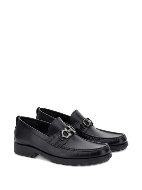 Ferragamo Gancini-detail loafers - Black - zdjęcie produktu nr 2