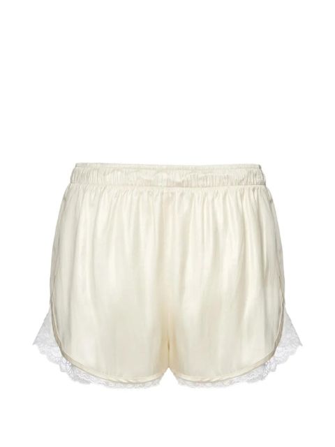 Magda Butrym lace-trim shorts - Neutrals - zdjęcie produktu nr 2