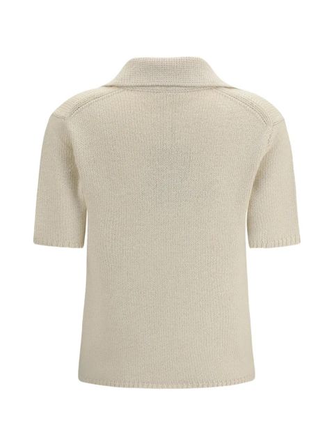 Gabriela Hearst Sohan V-neck top - Neutrals - zdjęcie produktu nr 2