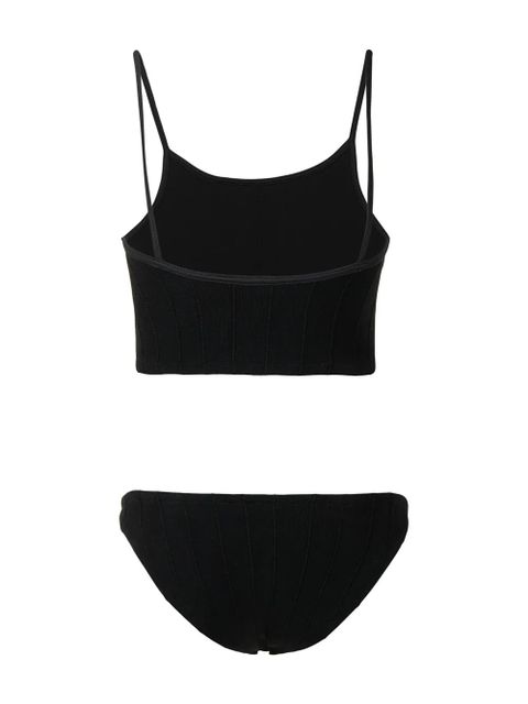 Hunza G Nile two-piece bikini - Black