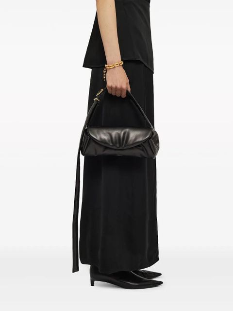 Jil Sander small Cannolo padded shoulder bag - Black - zdjęcie produktu nr 2