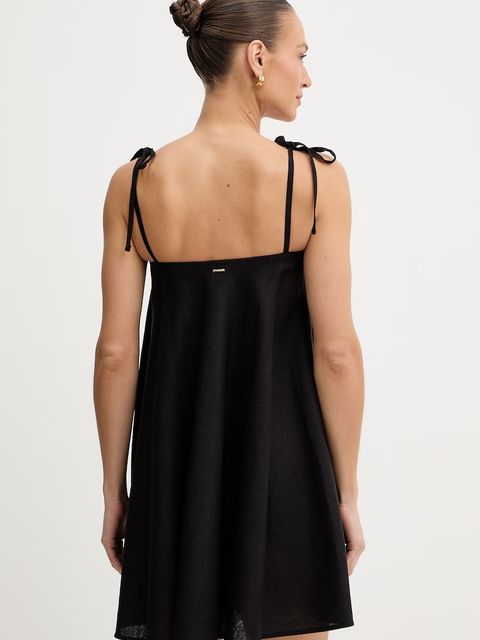 Twinset sukienka z dodatkiem lnu - zdjęcie produktu nr 2