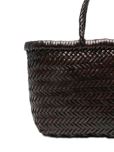 DRAGON DIFFUSION Mini Flat Gora tote bag - Brown