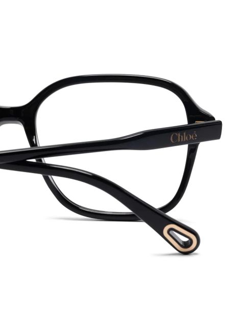 Chloé Eyewear square-frame glasses - Black