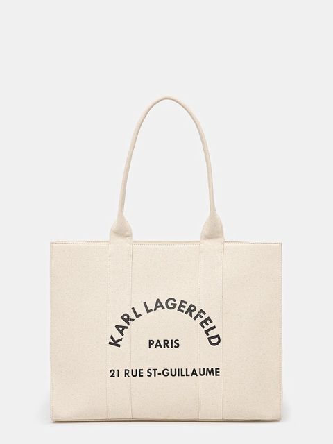 Karl Lagerfeld torebka kolor beżowy A1W50009 - zdjęcie produktu nr 1