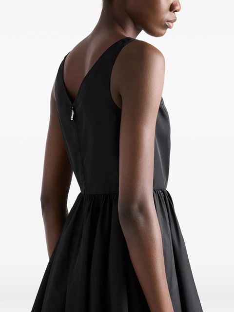 Prada Re-Nylon mini-dress - Black