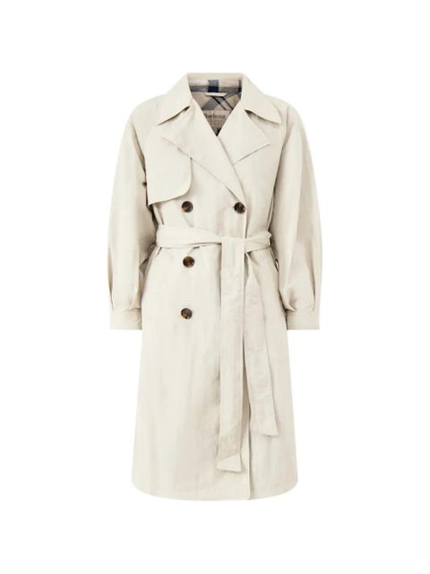 Barbour Layla double-breasted belted trench coat - Neutrals - zdjęcie produktu nr 1