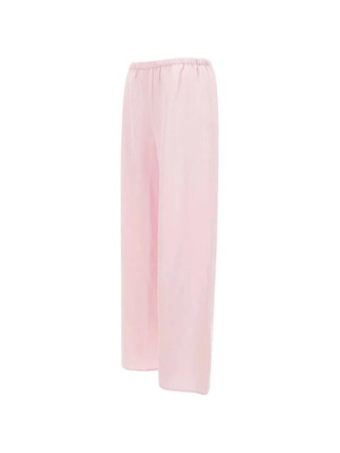 Faithfull the Brand Jensen elastic-waistband trousers - Pink