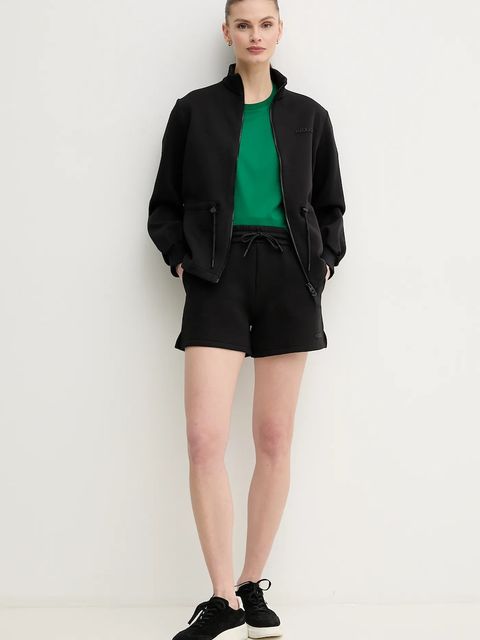 MACKAGE szorty damskie kolor czarny gładkie medium waist SUMMER.R - zdjęcie produktu nr 2