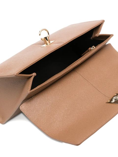 Cafuné Medium Stance C-Lock crossbody bag - Brown