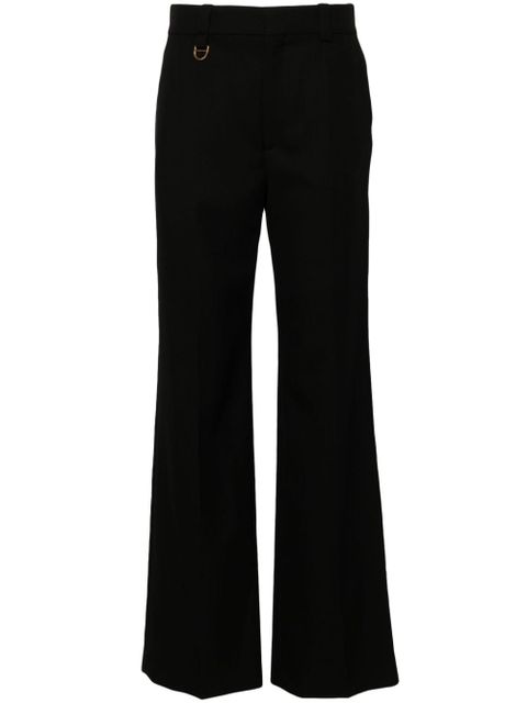 Chloé wool grain-de-poudre trousers - Black