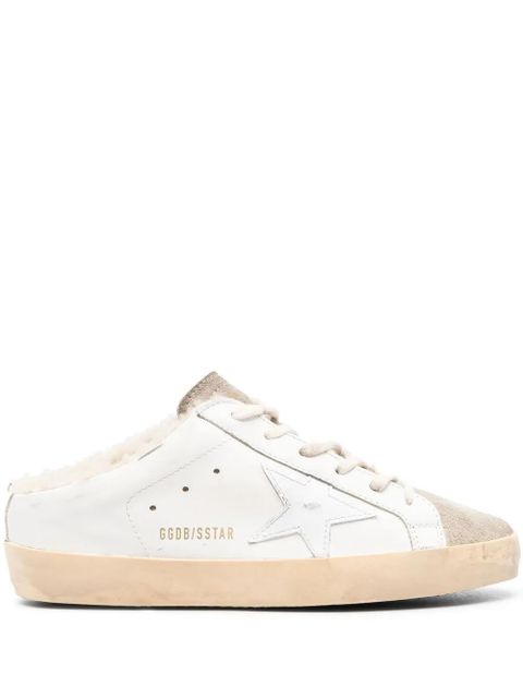 Golden Goose Super-Star Sabot lace-up sneakers - White - zdjęcie produktu nr 1