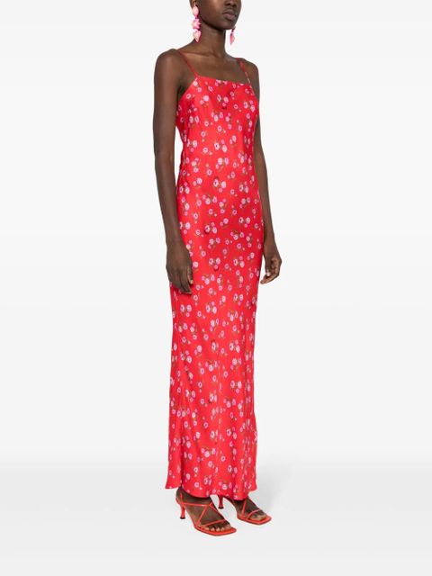 ROTATE BIRGER CHRISTENSEN floral-print dress - Red