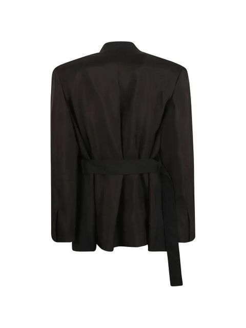 Jil Sander belted jacket - Black - zdjęcie produktu nr 2