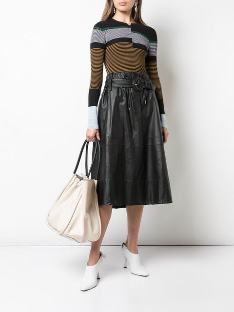 Proenza Schouler XL Ruched tote - White