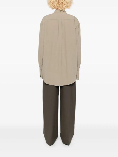 TOTEME Classic Tuxedo button-down shirt - Neutrals