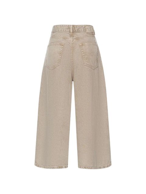 PINKO logo-embroidered jeans - Neutrals - zdjęcie produktu nr 2
