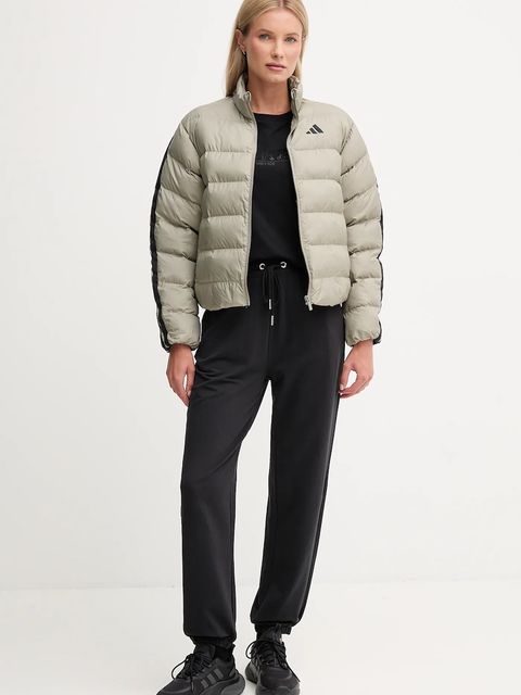 adidas kurtka Essentials Climawarm kolor zielony przejściowa JX7809 - zdjęcie produktu nr 2